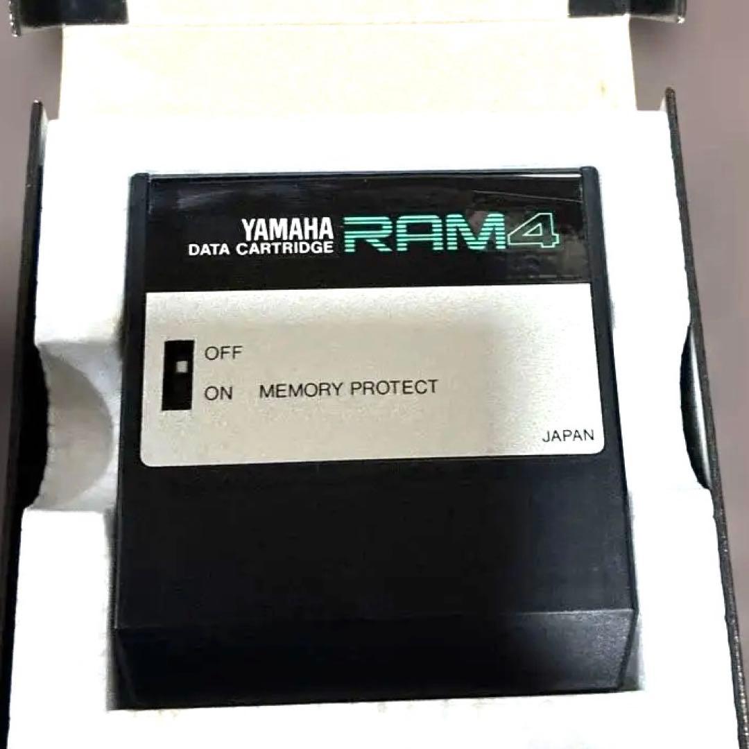 YAMAHA RAM4 カートリッジ４DX-7Ⅱ等箱有り