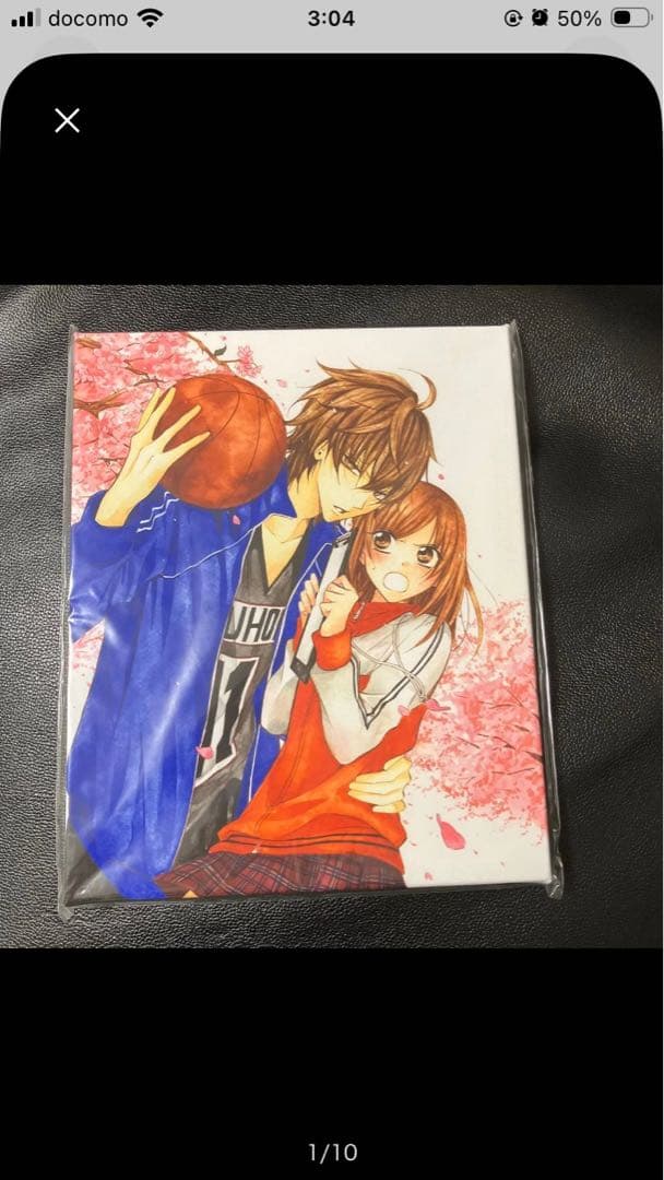 新品未使用未開封 花とゆめ ミユキ蜜蜂展 なまいきざかり。キャラファインボードA