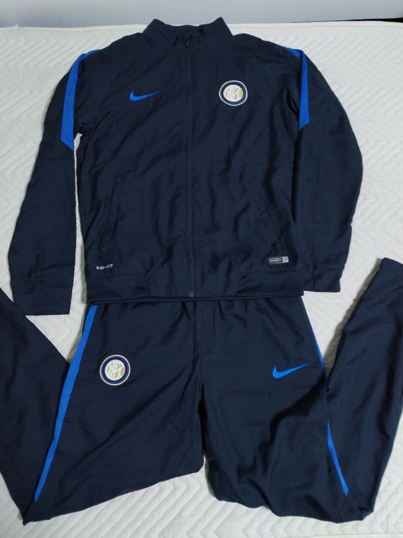 インテル NIKE ウィンドブレーカー上下セット M【美中古】
