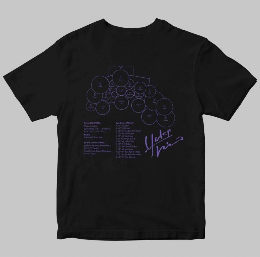 Drummer’s Set Up T-Shirt Vol.44 yukihiro