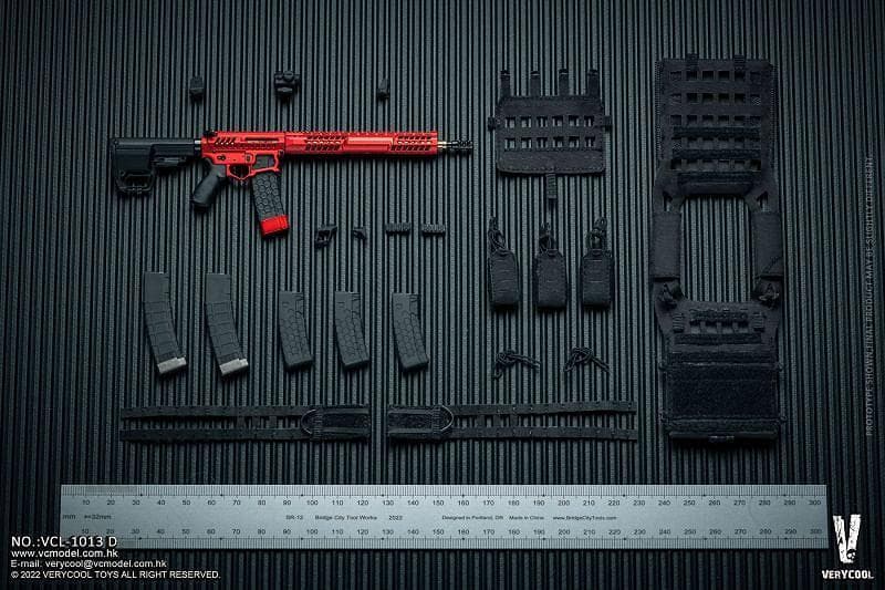 1/6 タクティカルUDR-15 & SPCアクセサリーセット D 6935
