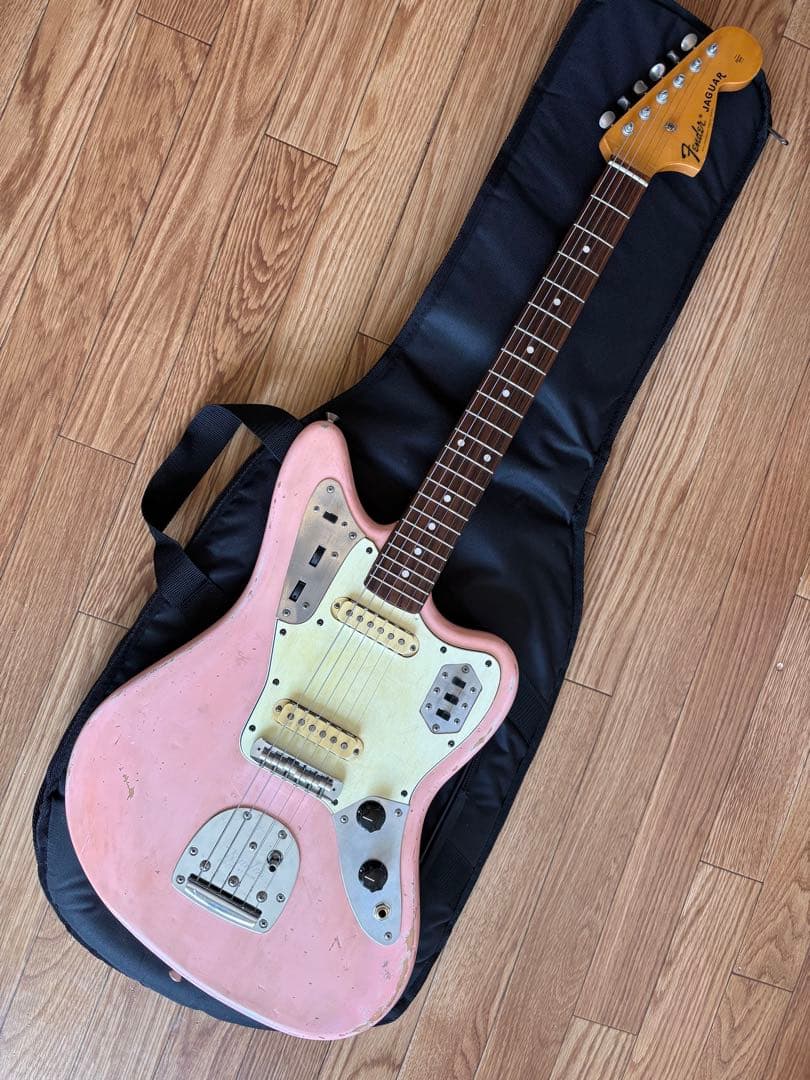 Fender Japan JG66 jaguar シェルピンク　ラッカーレリック
