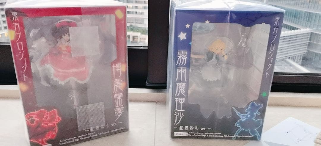 【未開封】東方project 博麗霊夢、霧雨魔理沙－松倉ねむver.
