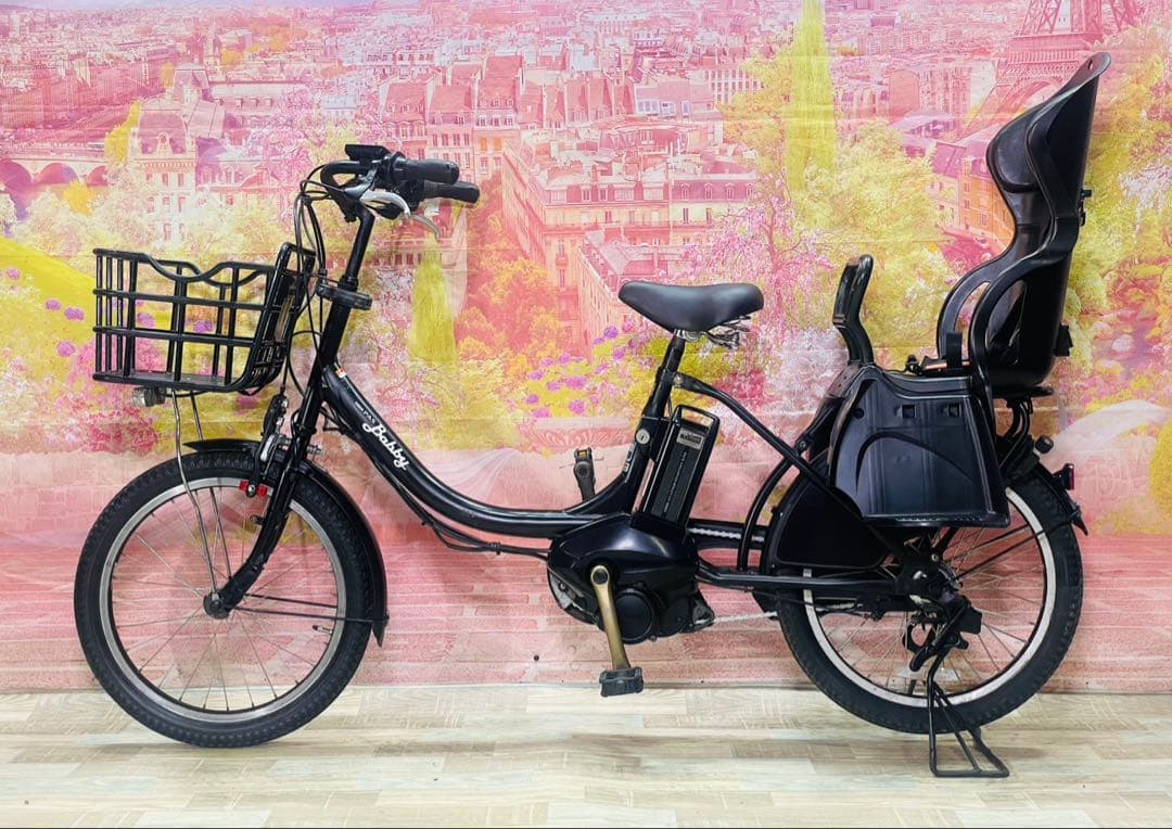 ZK3356 電動自転車ヤマハ パスバビー 子供乗せ 20インチ 送料無料
