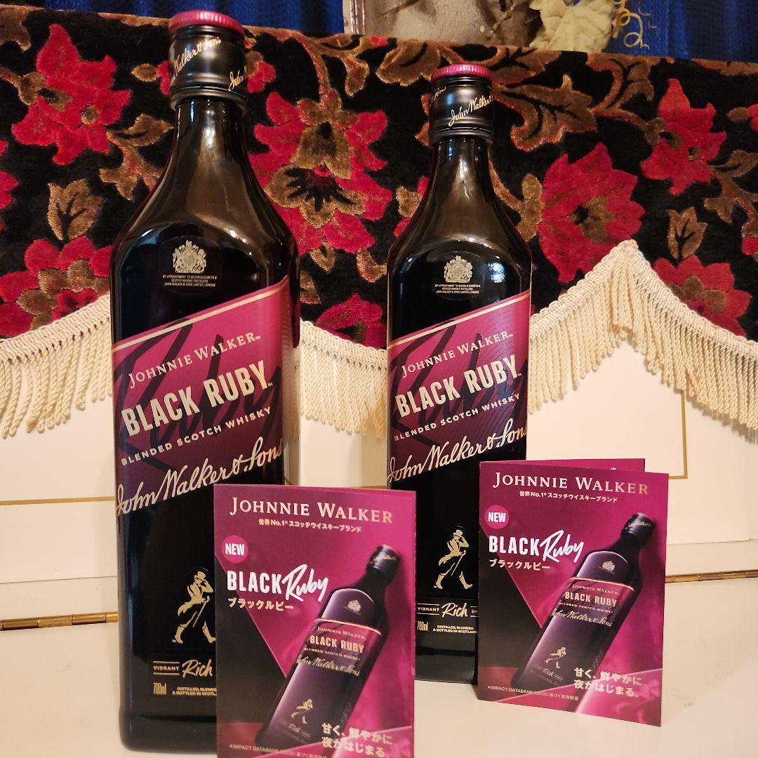 JohnnieWalker BLACKRUBY 700ml 新商品 ( 2本 )
