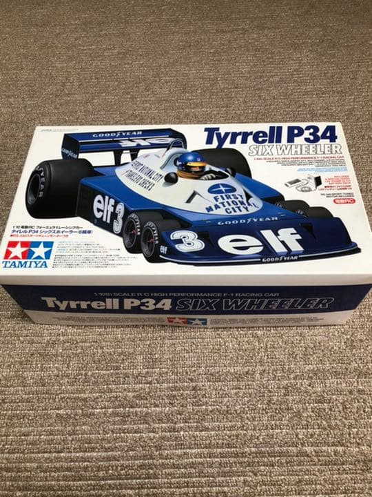 本日限定価格❗️タミヤ　ラジコン　F1 1/10 タイレルp34+スペアボディ