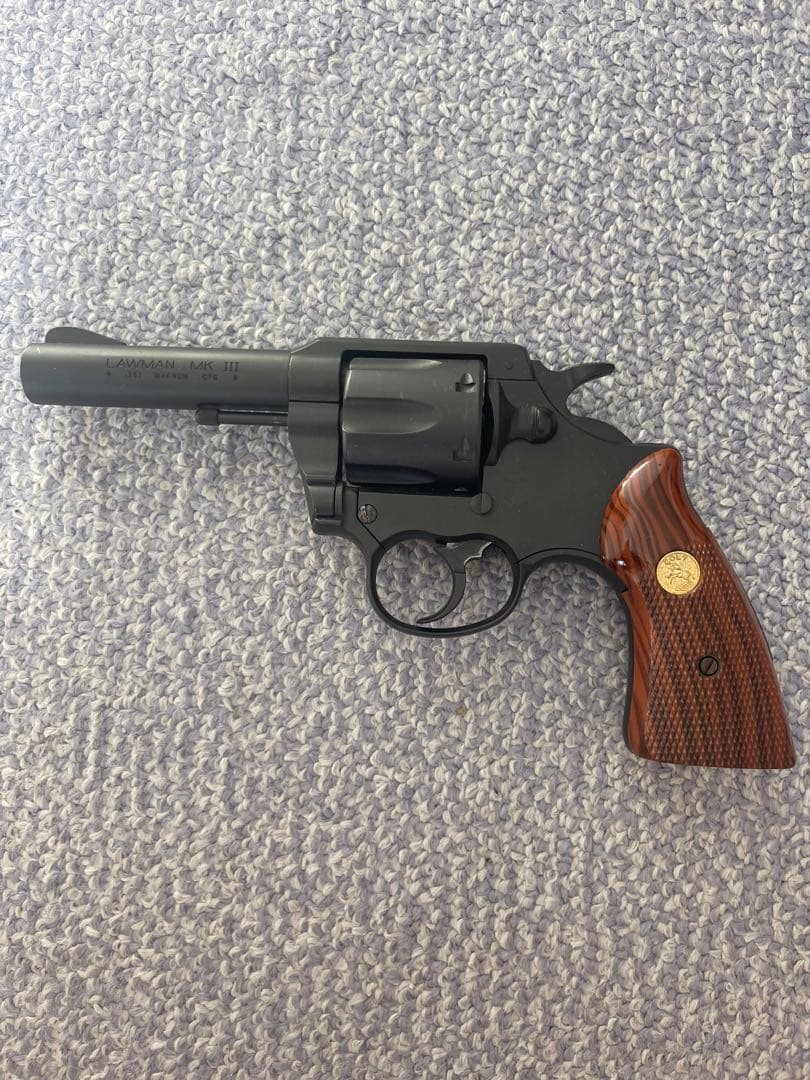 m*u様 中古美品 LAWMAN MK 111 モデルガン SPG 18才以上