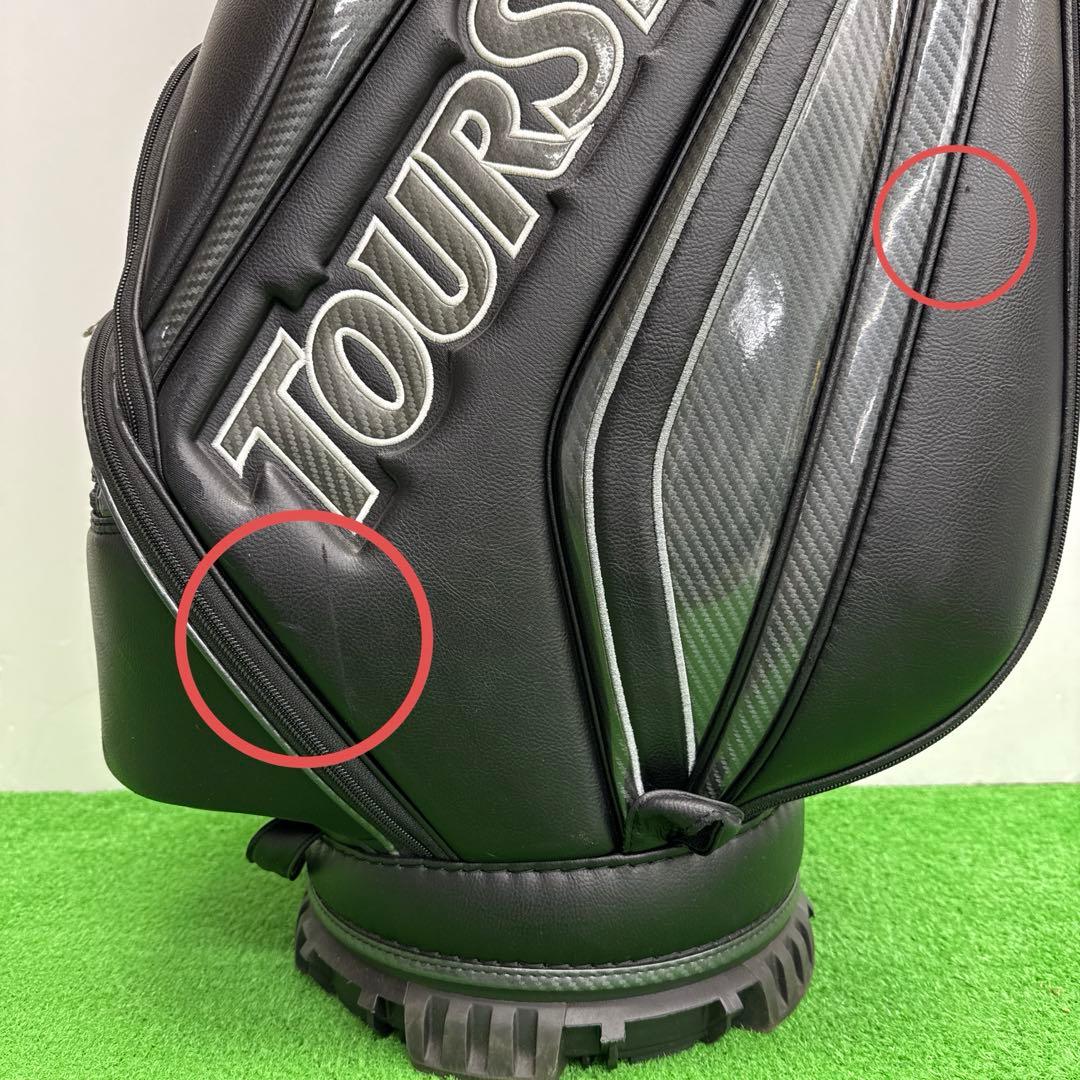 TOURSTAGE ツアーステージ　ゴルフバッグ　9インチ　ブラック　ゴルフ