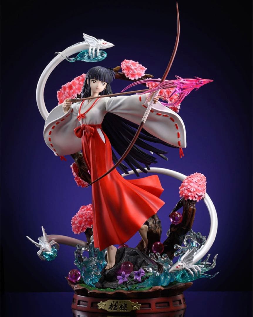 犬夜叉 樹脂フィギュア ガレージキット 桔梗 1／6 豪華版