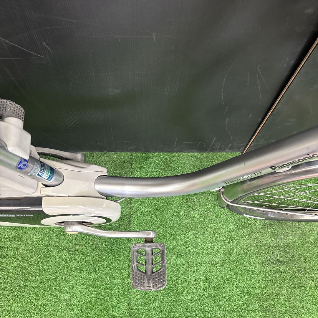 電動自転車 Panasonic Lithium vivi DX シルバー　46★