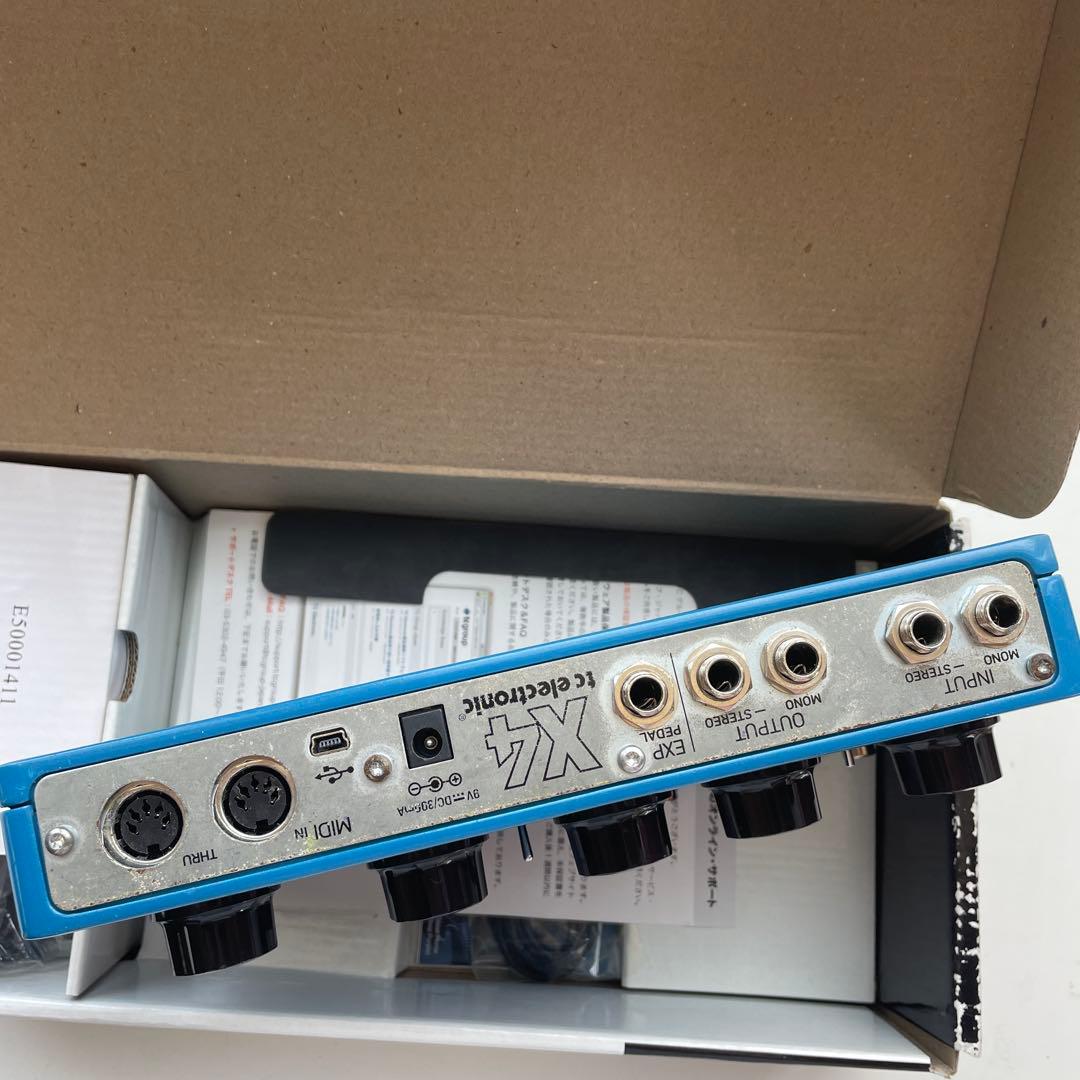 ギター Tc electronic flashback x4 delay looper