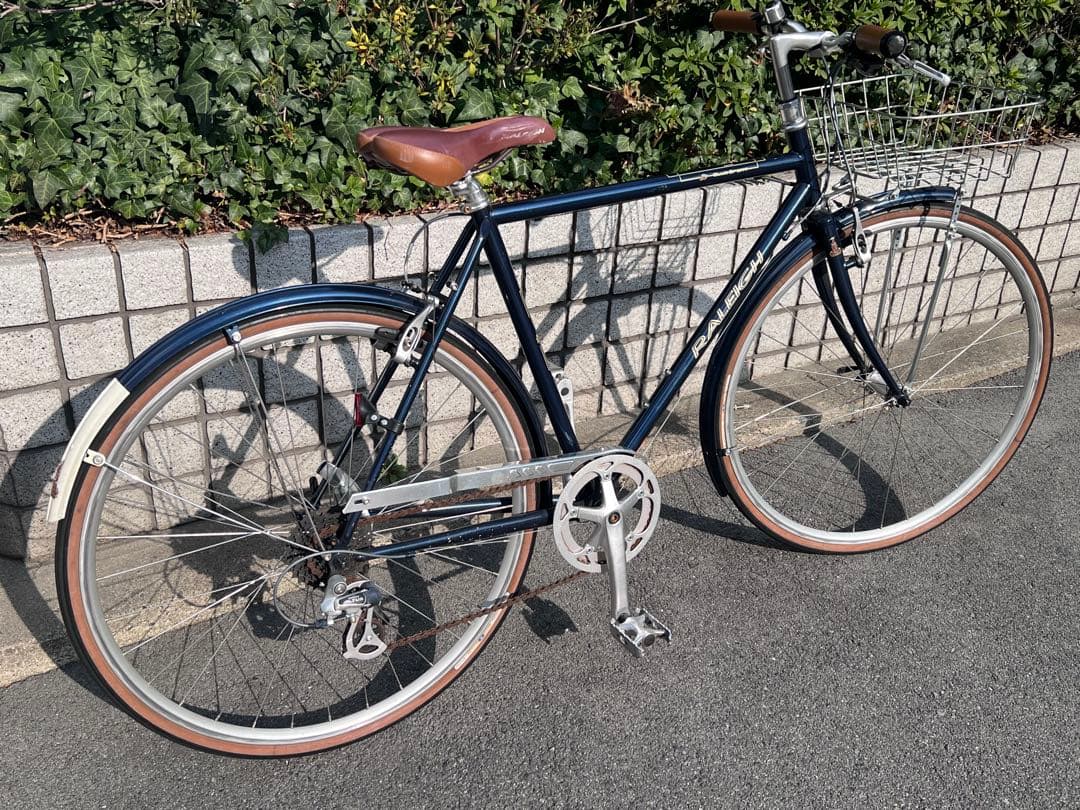 大阪市内引き取り希望　ラレーRALEIGHクラブスポーツ　アガトブルー530mm