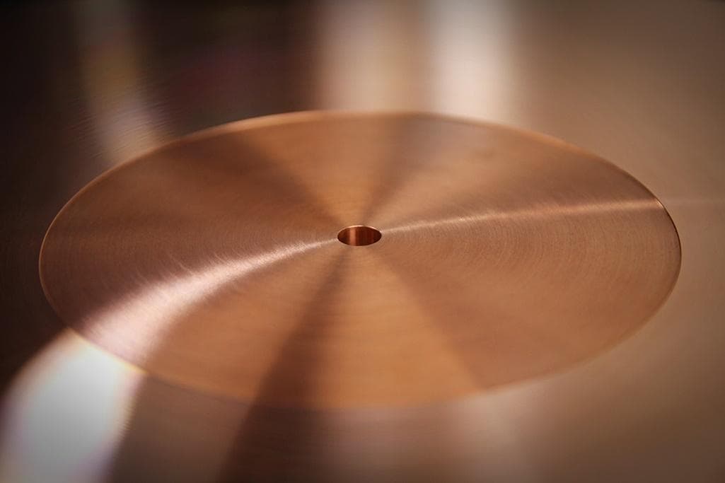 ターンテーブルシート MICRO CU-500形状 純銅製 5mm a555