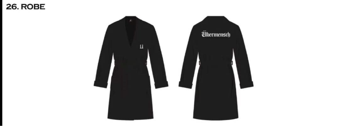 G-DRAGON ジヨン übermenschジードラゴン ローブ 新品未開封