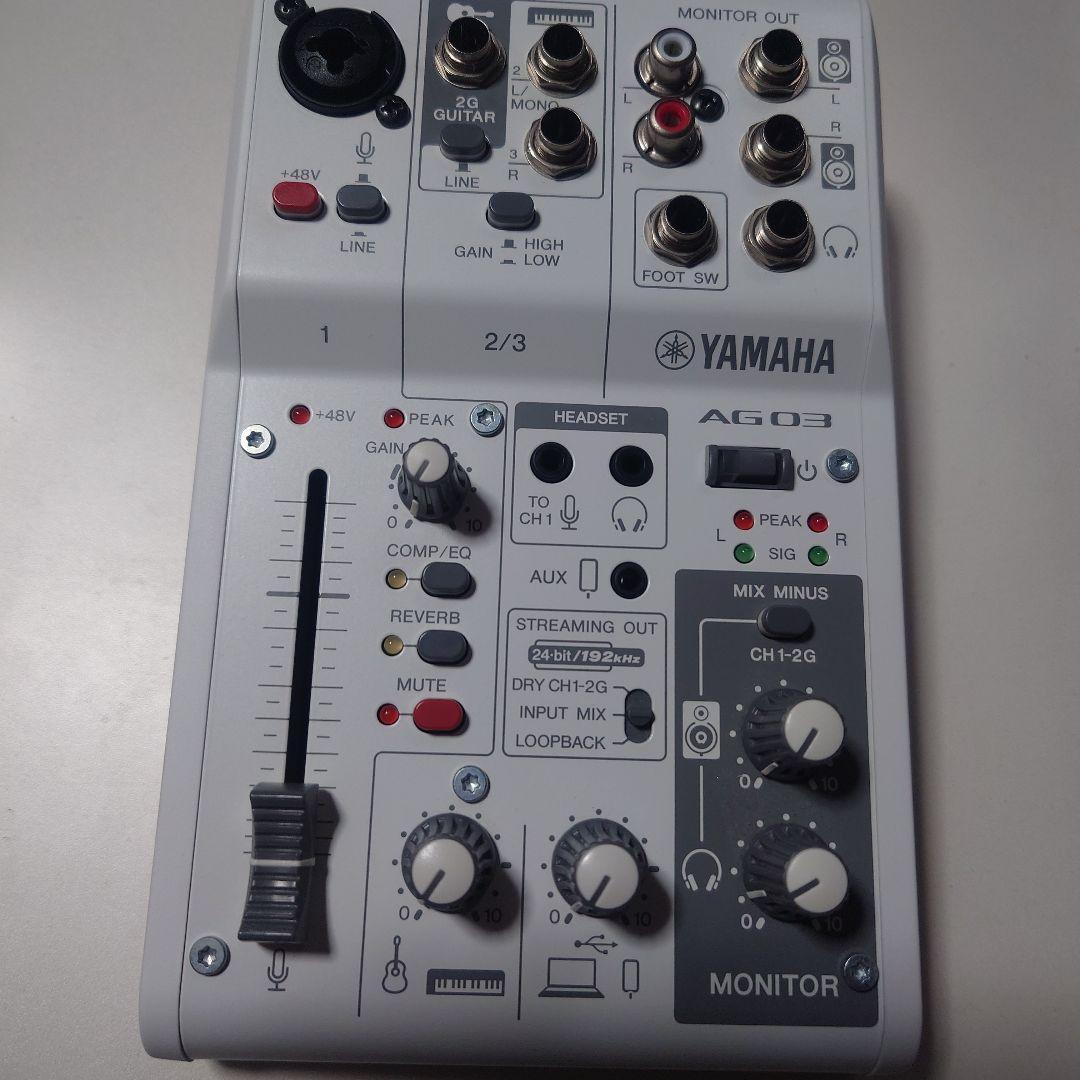 DTM・DAW YAMAHA AG03mk2