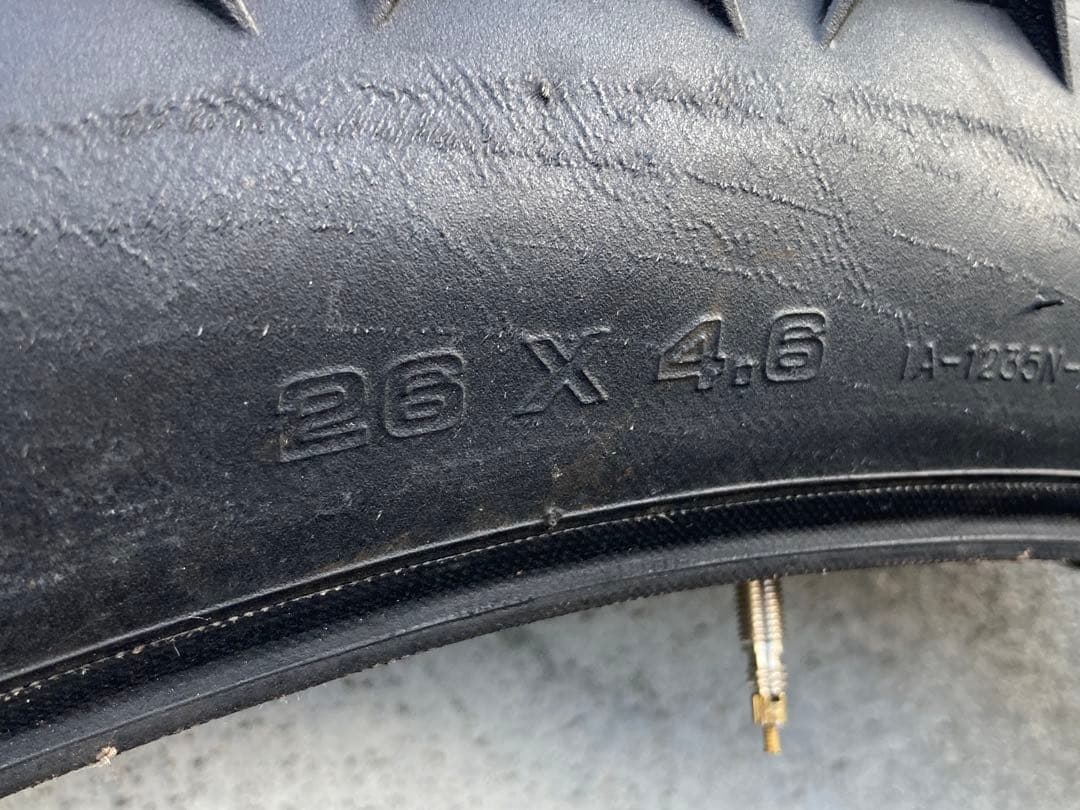 パーツ 45NRTH DILLINGER5 26x4.6 120tpi FATBIKE