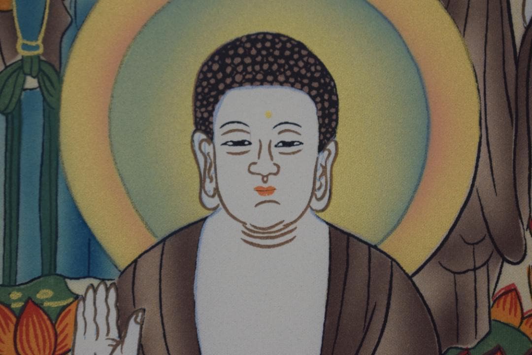 香秀/十三佛図/十三仏図/掛軸☆宝船☆Z-306