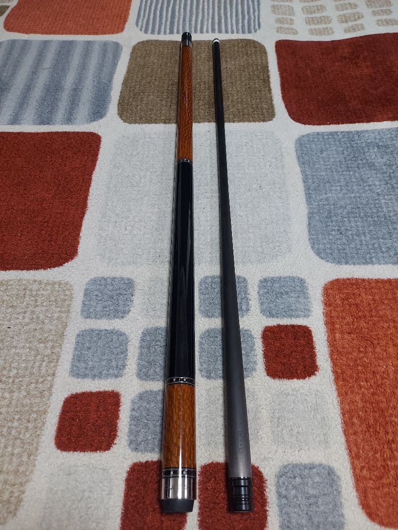 CUETEC TrueWood レオパードウッド　ウッドハンドル美品