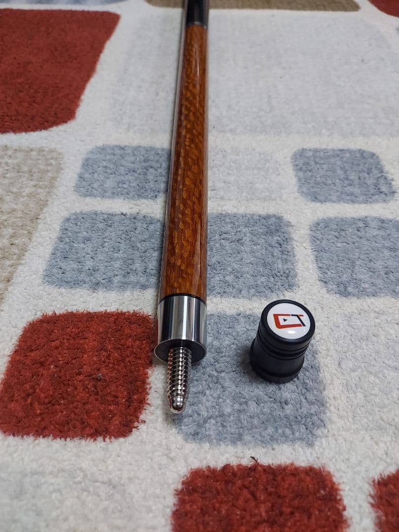 CUETEC TrueWood レオパードウッド　ウッドハンドル美品