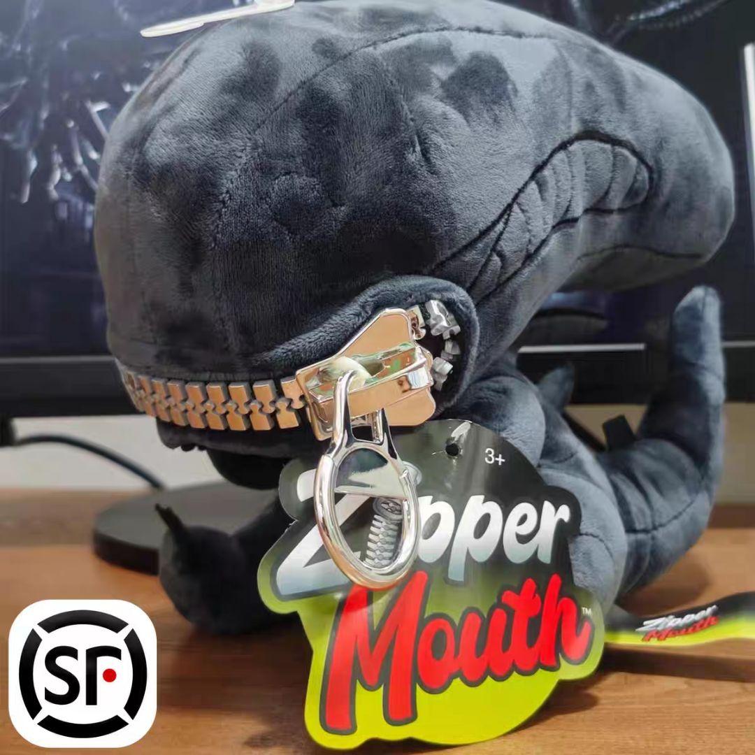 「正規品」QUANTUM MECHANIX　ゼノモーフ　ジッパー　ぬいぐるみ