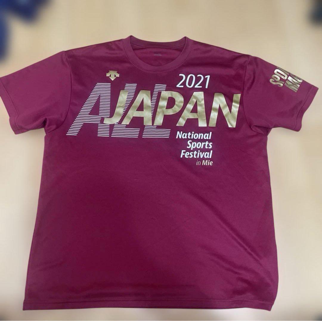 2021年国体Tシャツ DESCENTE