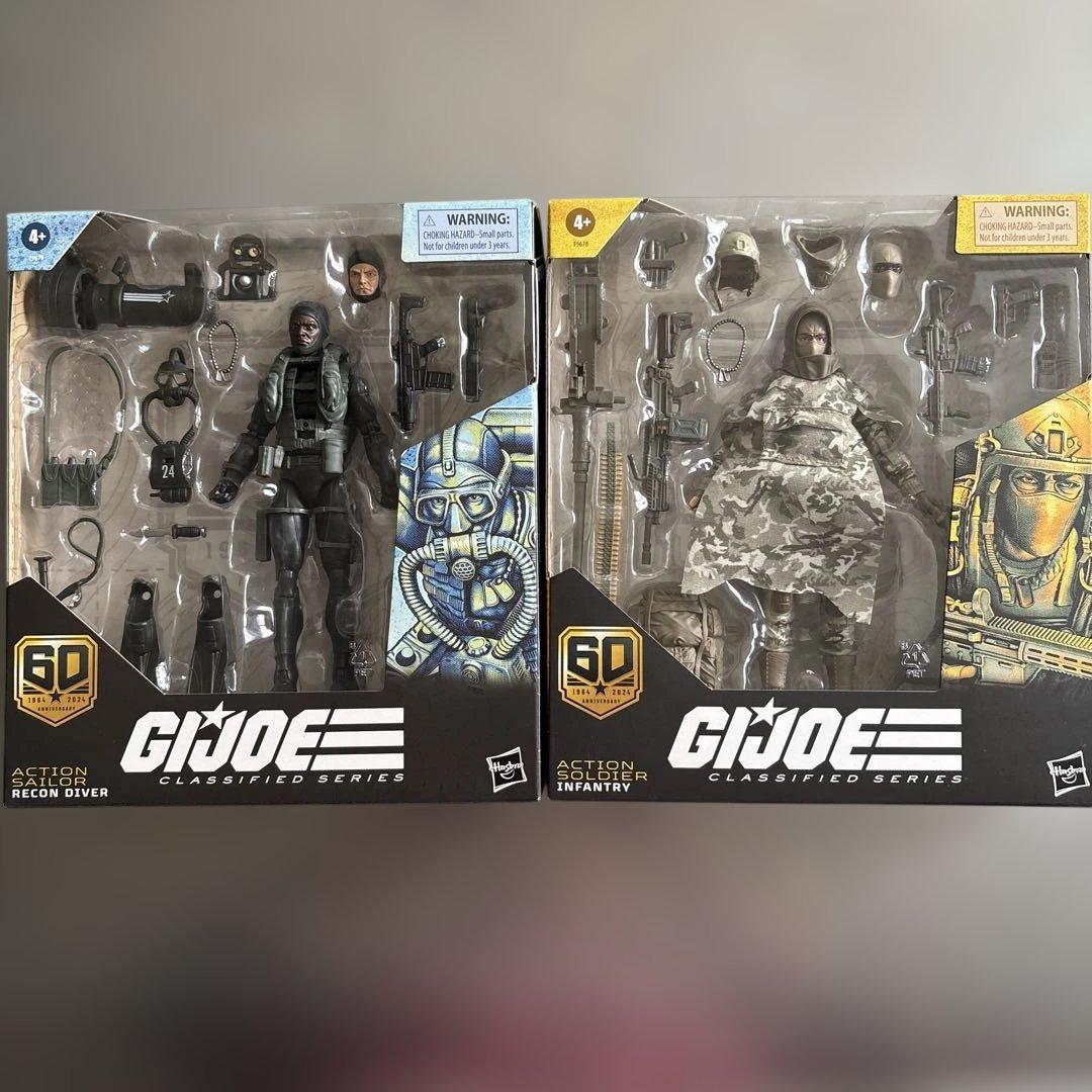 G.I. Joe Classified Series フィギュア 2個セット