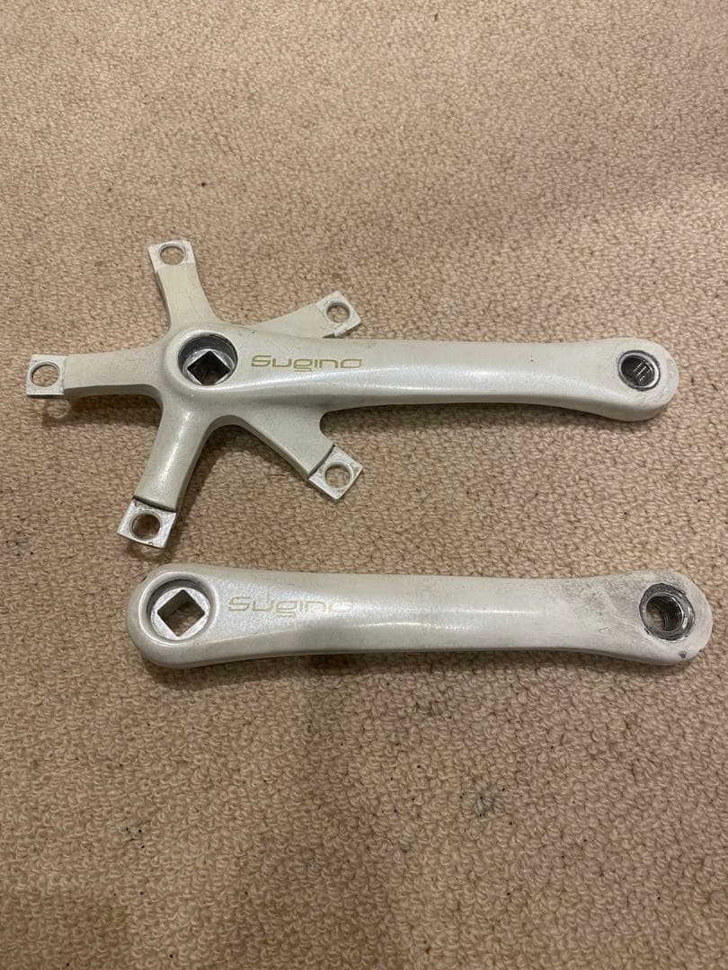 【170mm】スギノメッセンジャー ピスト 競輪 シングルスピード ブルーラグ
