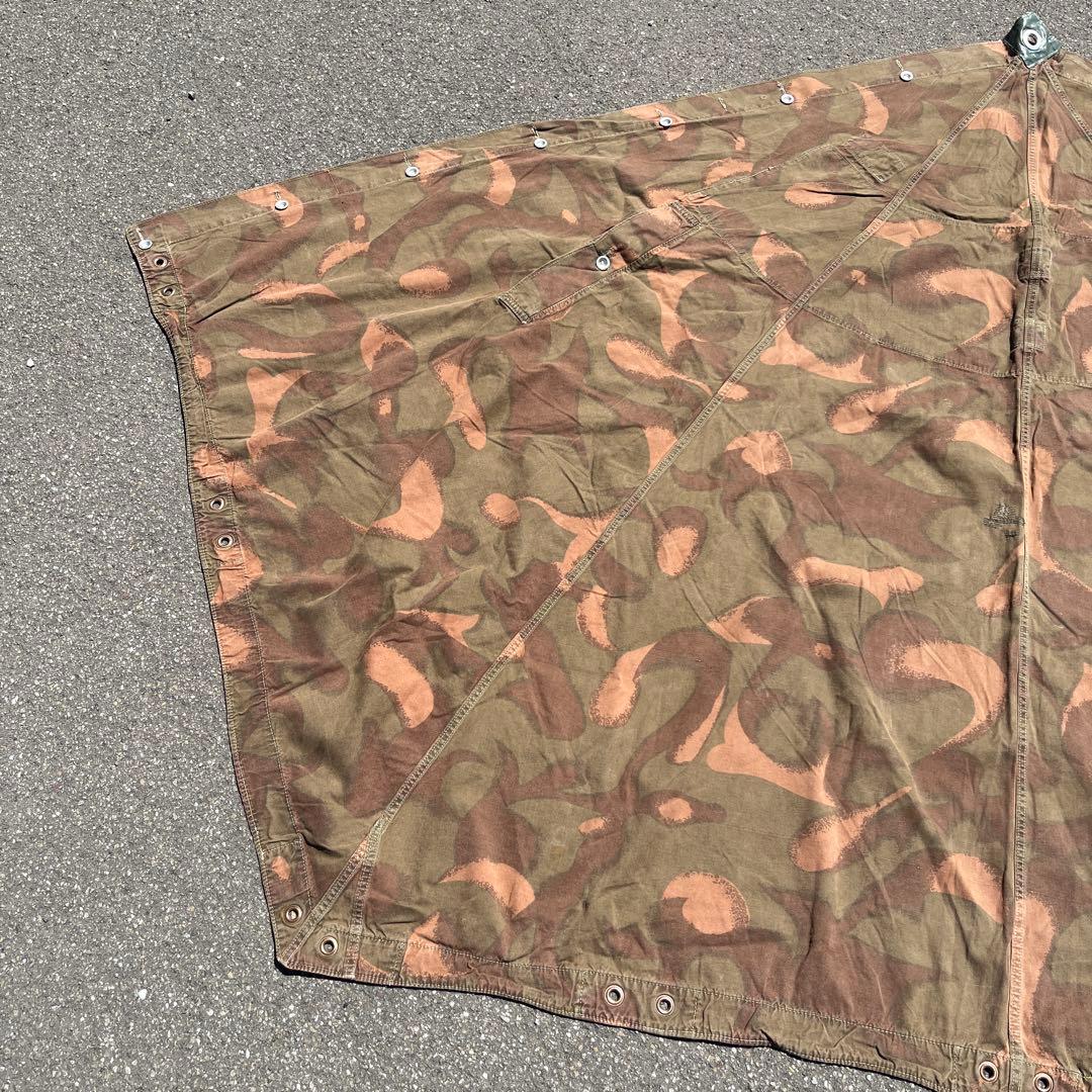 希少、入手困難！ハンガリー軍幕　ポンチョテント　単品