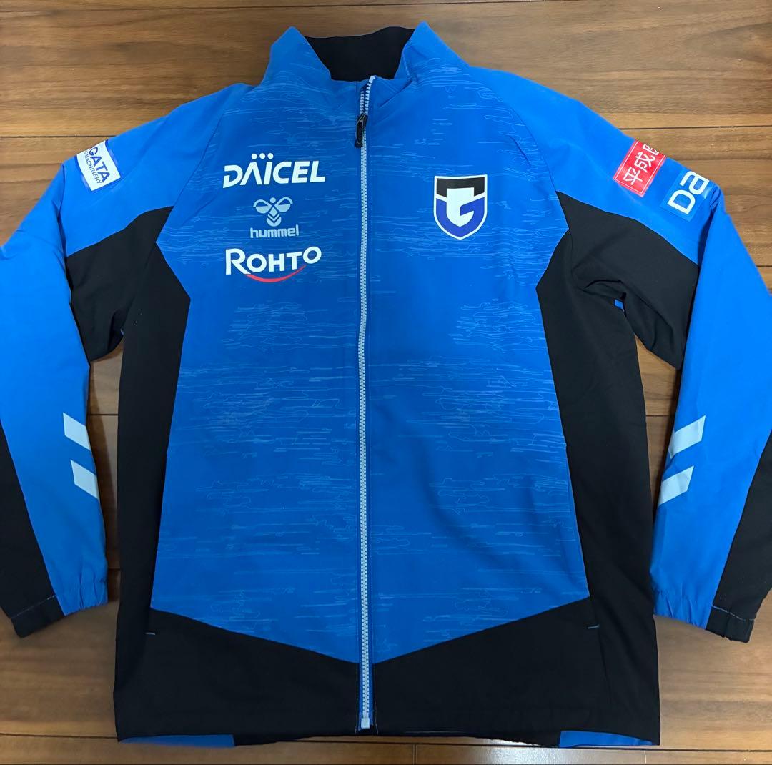 ガンバ大阪 PROウーブンジャケット トレーニングウェア裏地付き　Lサイズ　新品