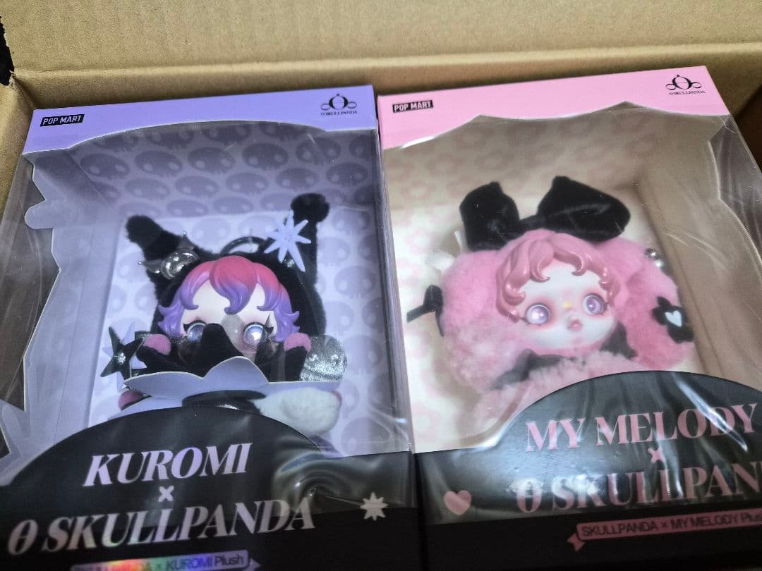 スカルパンダ 日本限定XG Kuromi My Melody POPMART