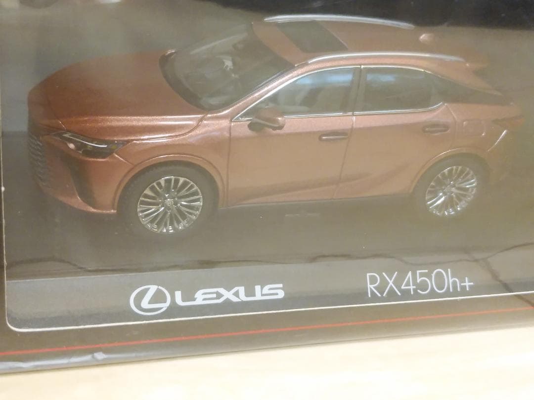 レクサス　RX 450h+　ソニックカッパー　ミニカー　京商