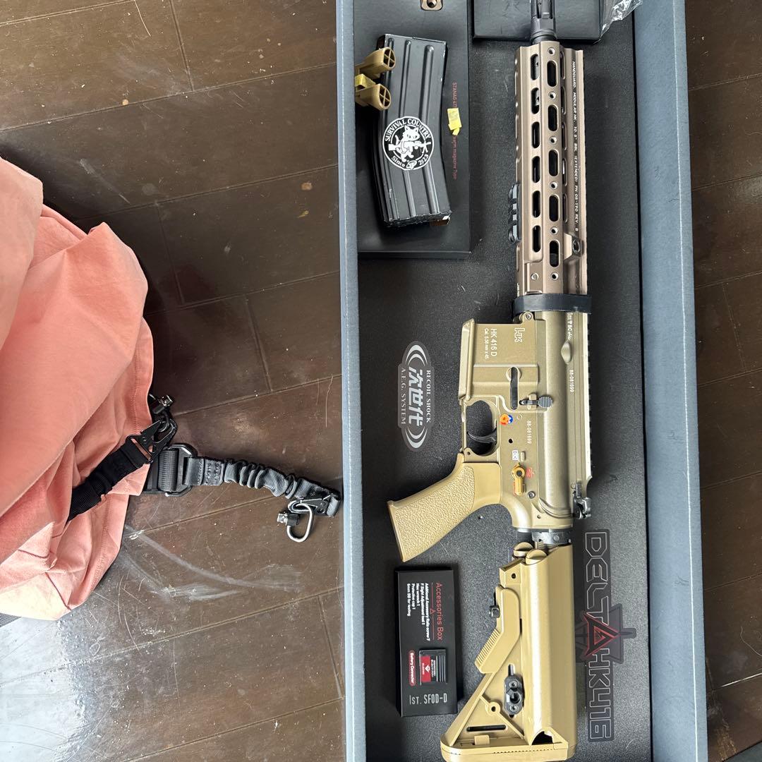 DELTARHK416 次世代電動ガン タンカラー