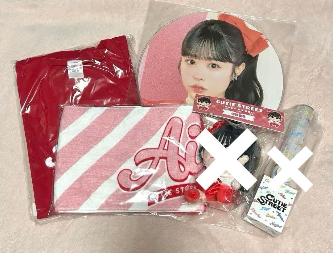 佐野愛花ちゃんセット タオル Tシャツ うちわ ぬい ペンライト 新品未開封