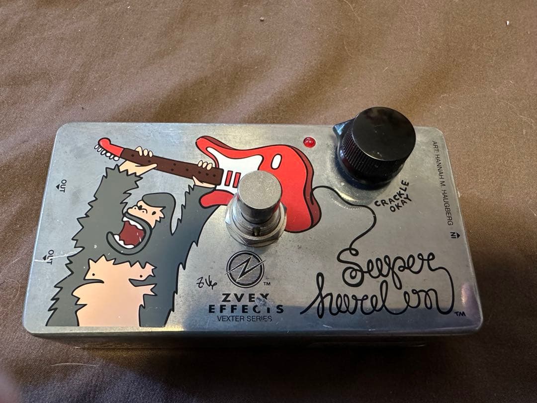 ZVEX EFFECTS Super Hard on ギターエフェクター