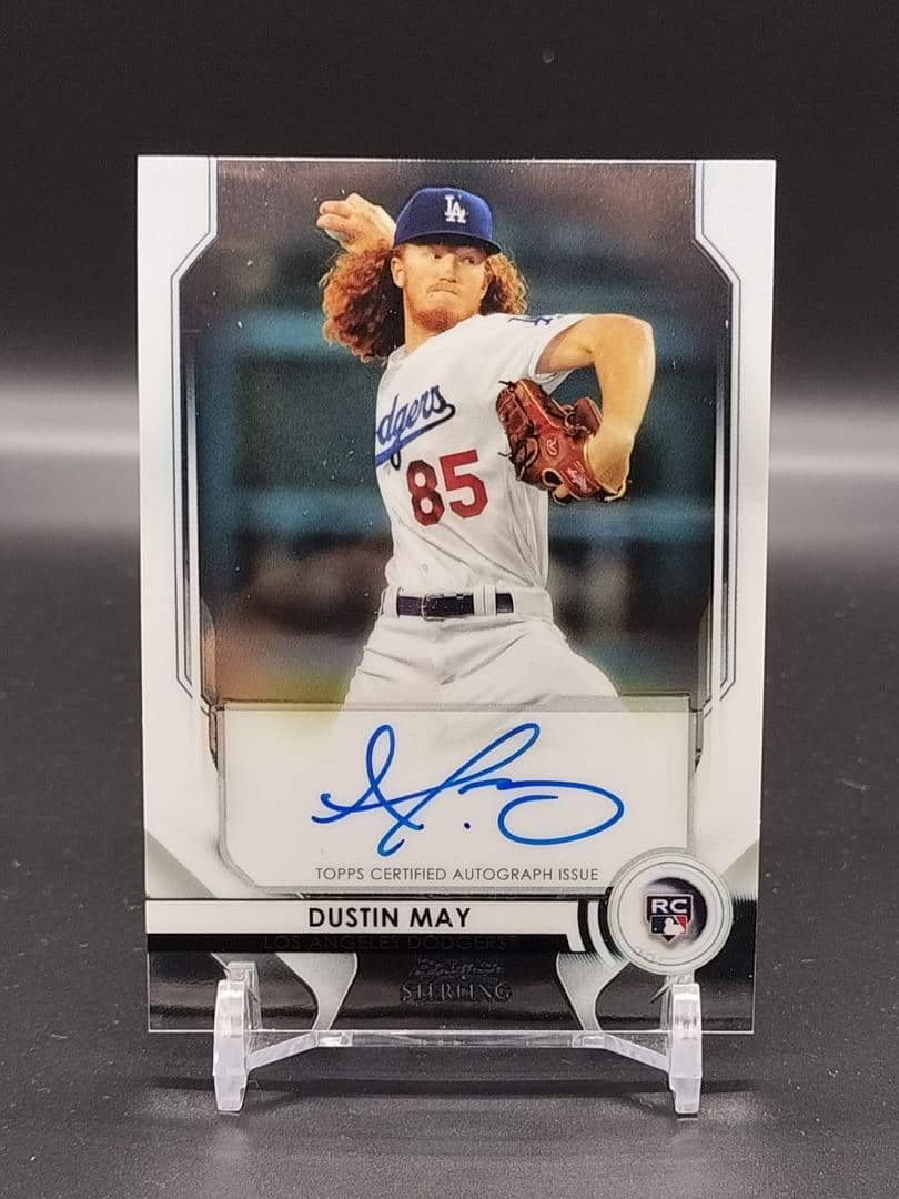 Dustin May RC 直筆サインカード Topps Bowman