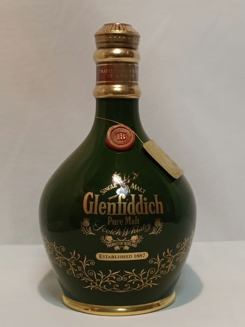 グレンフィディック 18年 陶器瓶 緑