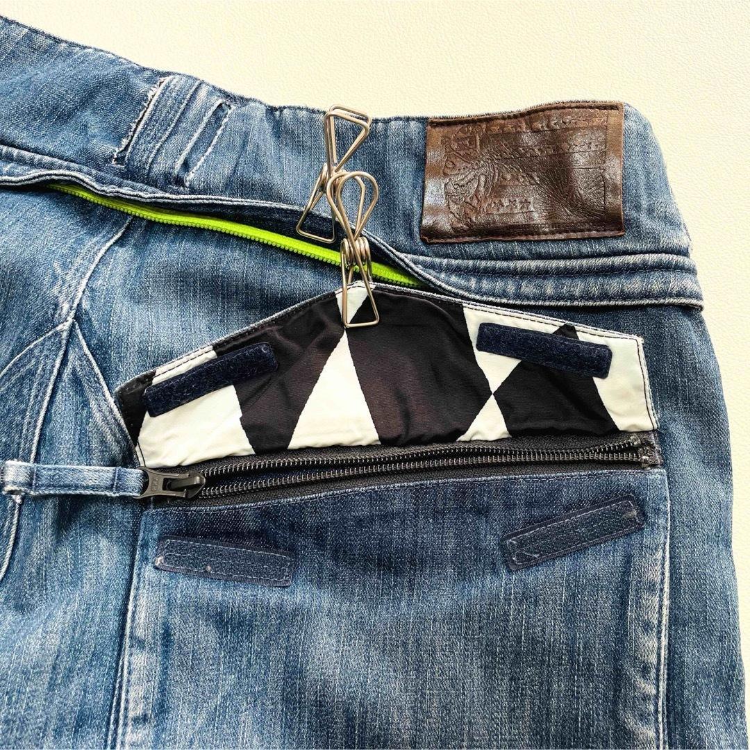 6697 ボルコム　パンツ　メンズ スノボウェア　デニム風パンツ　スノボ