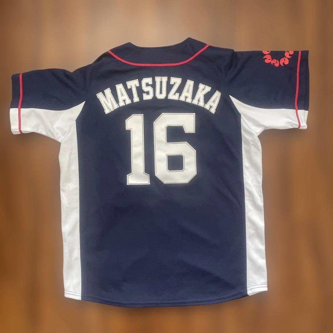 松坂大輔　刺繍ビジターユニフォーム