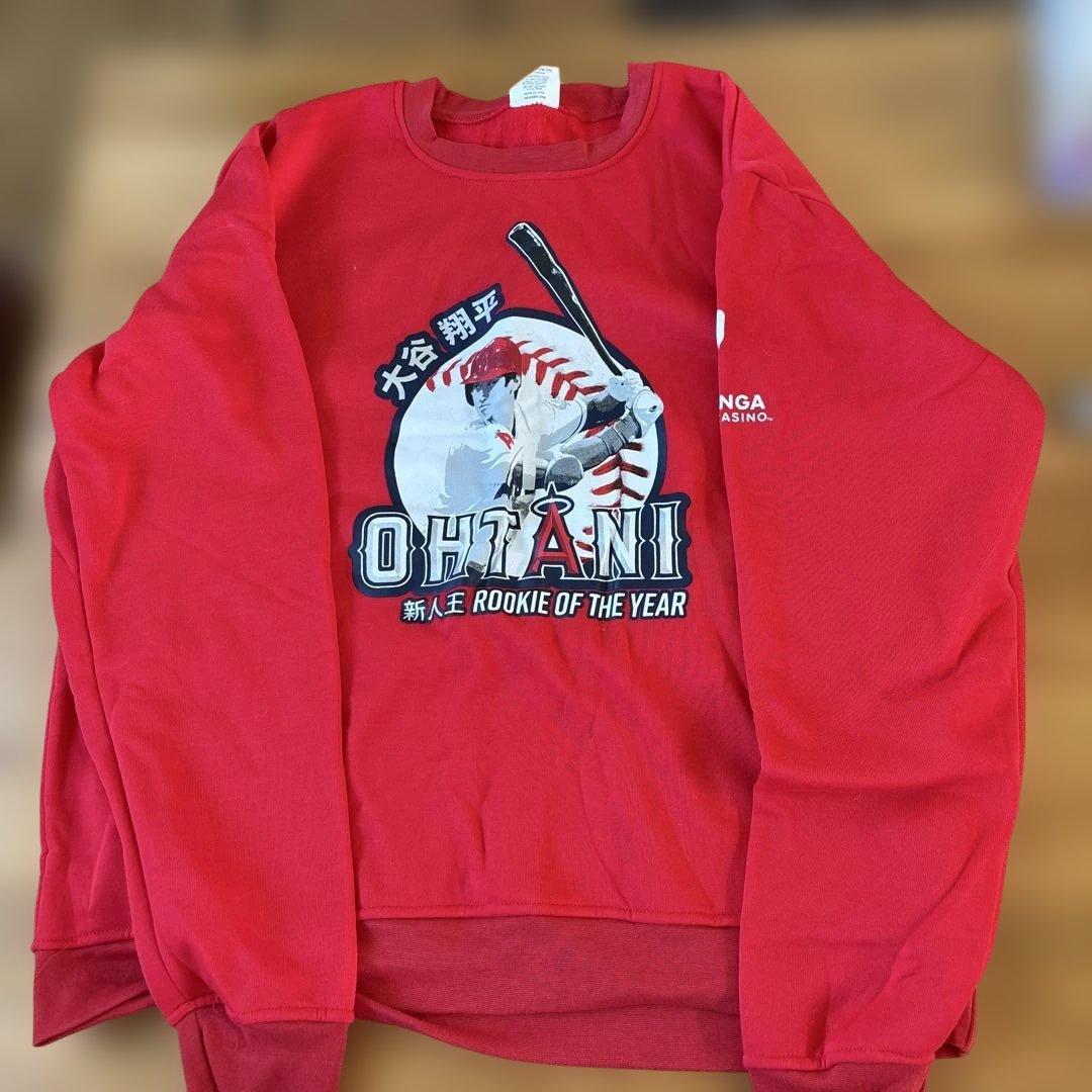 【新品】大谷翔平 ROOKIE OF THE YEAR スウェット