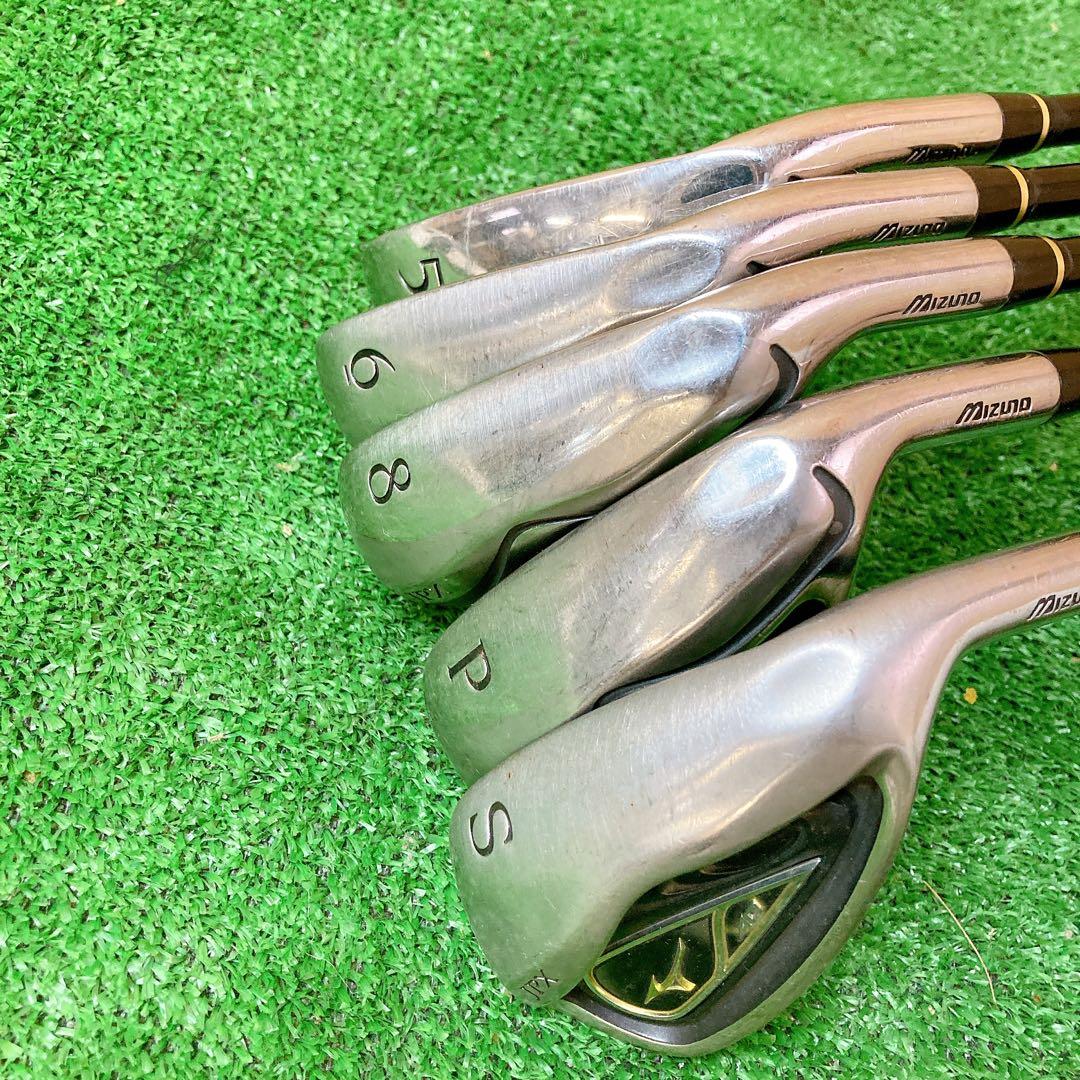 MIZUNO ミズノ　QUAD JPX AD アイアンセット　5本セット