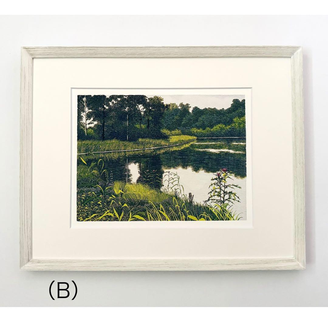 湖 絵画 （B）
