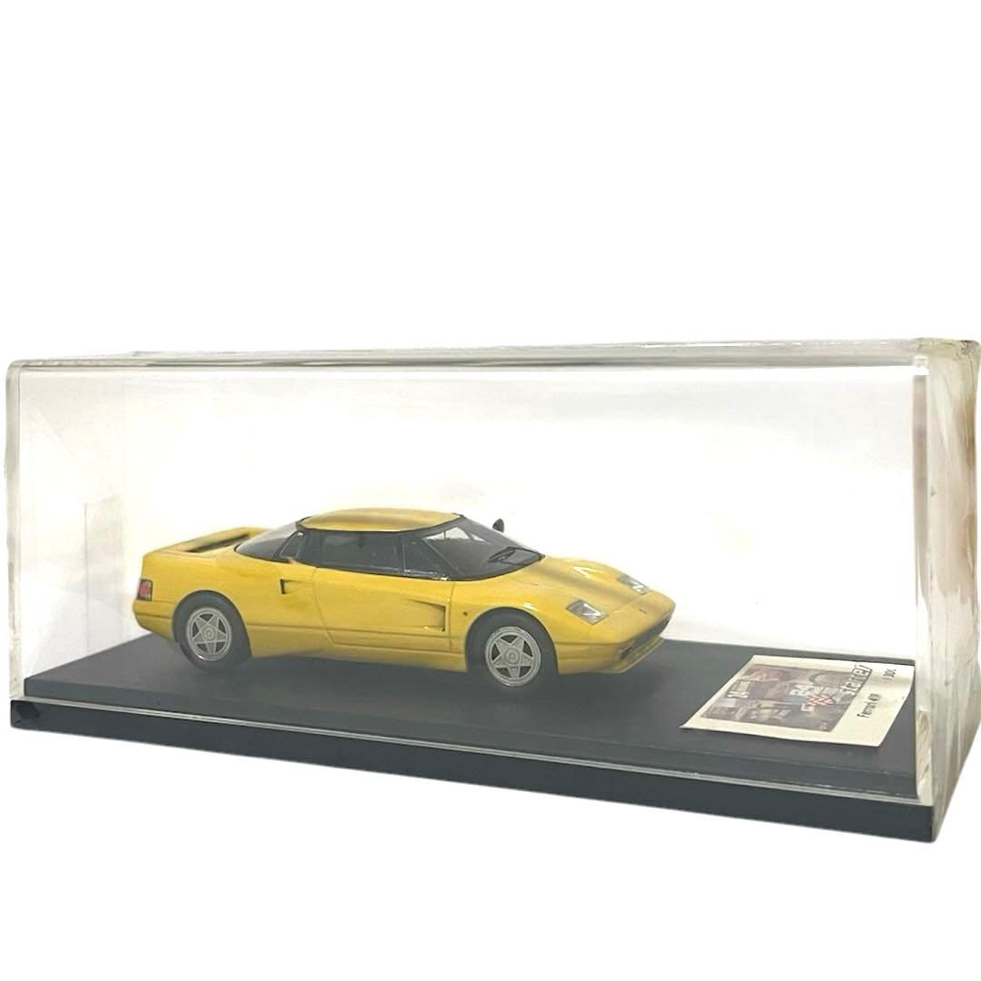 柏*二様 1/43 フェラーリ　408　4RM 　1987　イエロー