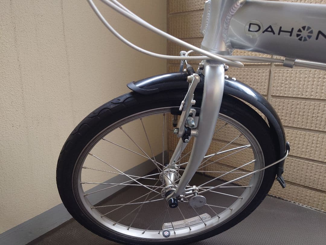 DAHON route 折りたたみ自転車 シルバー