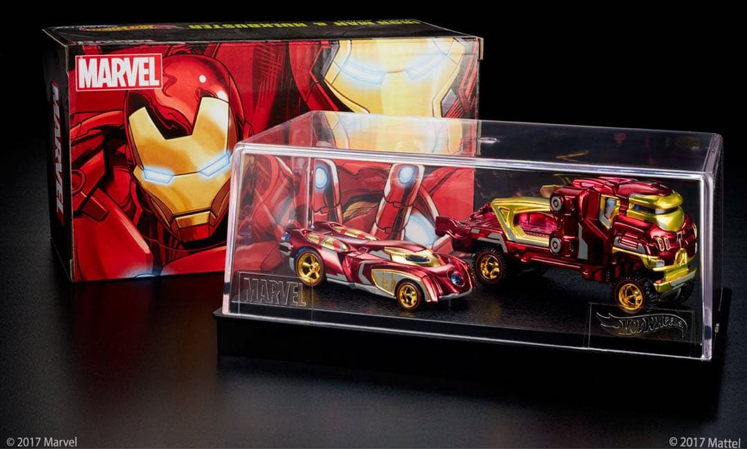 ホットウィール IRON MAN & HULKBUSTER【未開封】