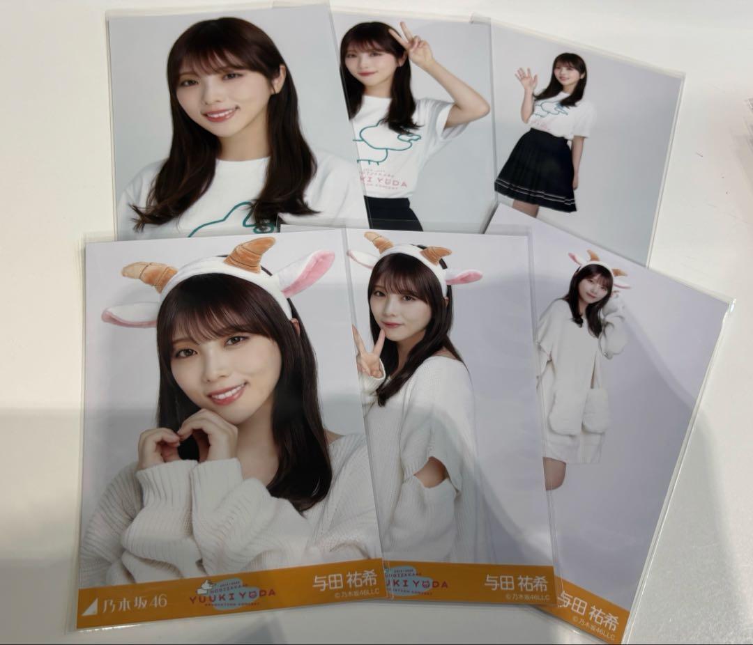 乃木坂46 生写真　与田祐希　与田祐希卒コンT ごんぞうカチューシャ　コンプ