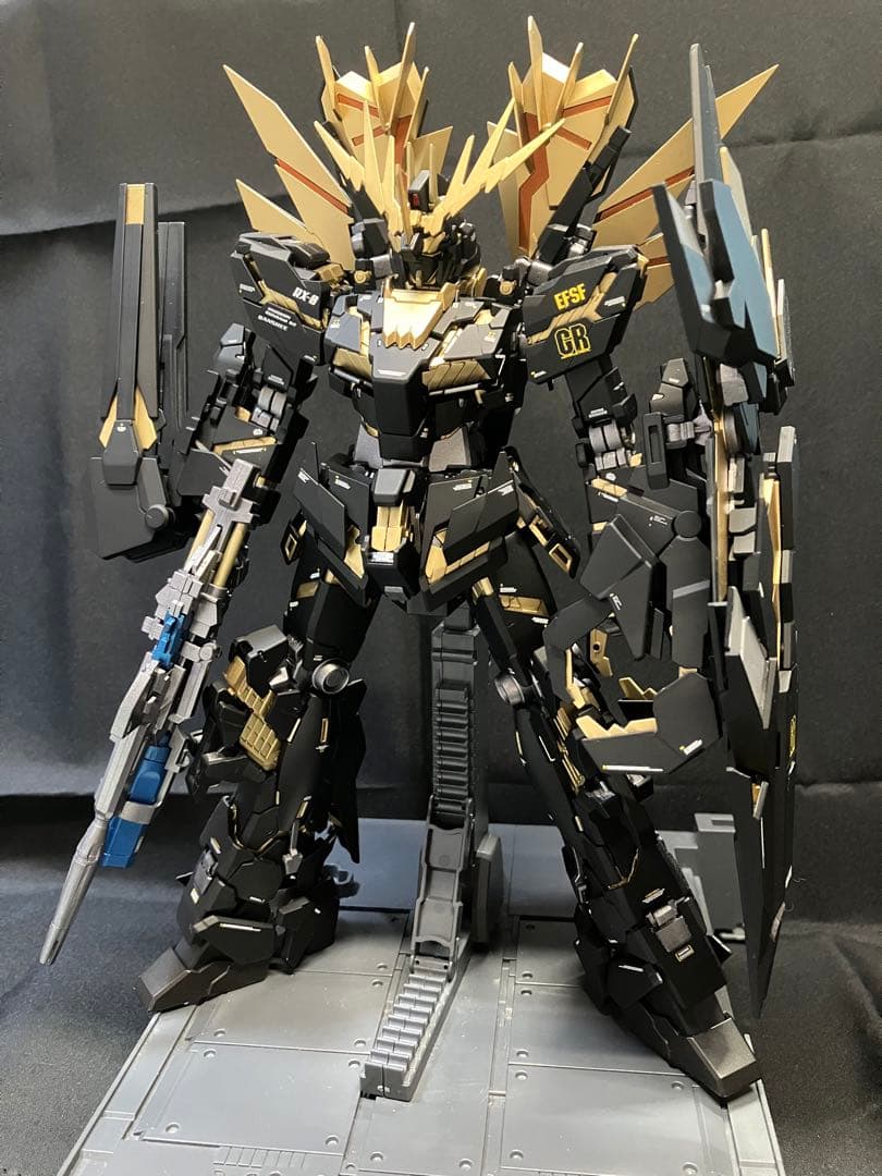 MGEX ユニコーンガンダム 2号機バンシィ 塗装完成品