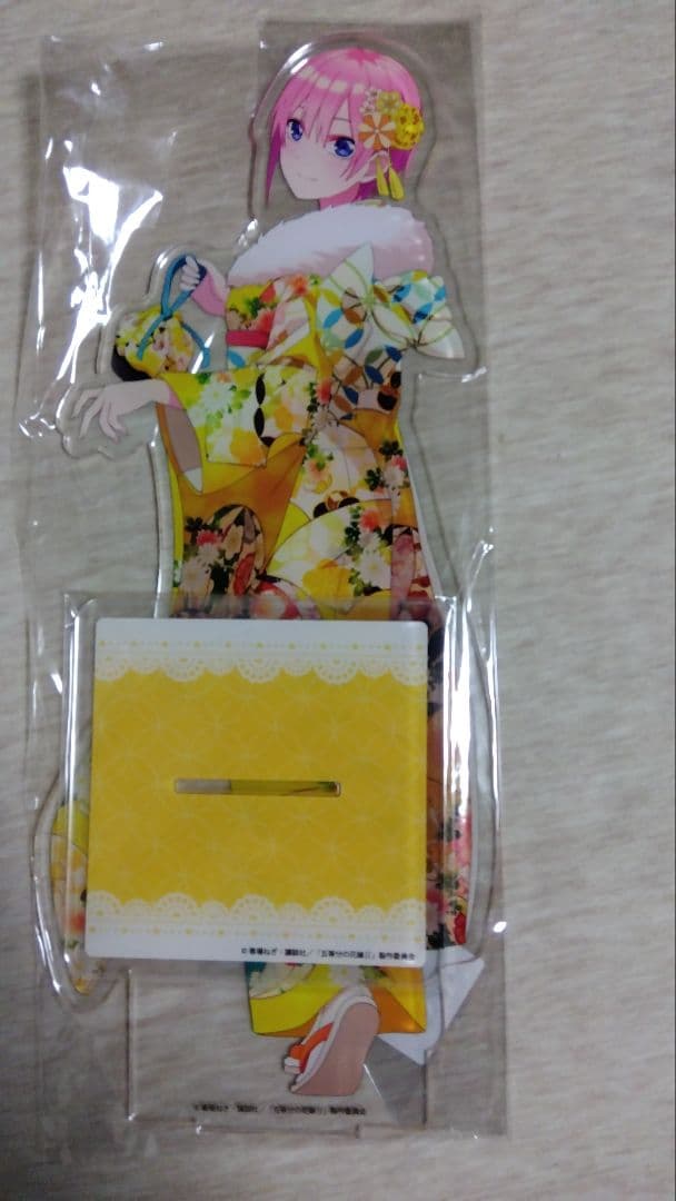 五等分の花嫁 スマイルベースカフェ 晴れ着 まとめ売り 特大アクリルスタンド