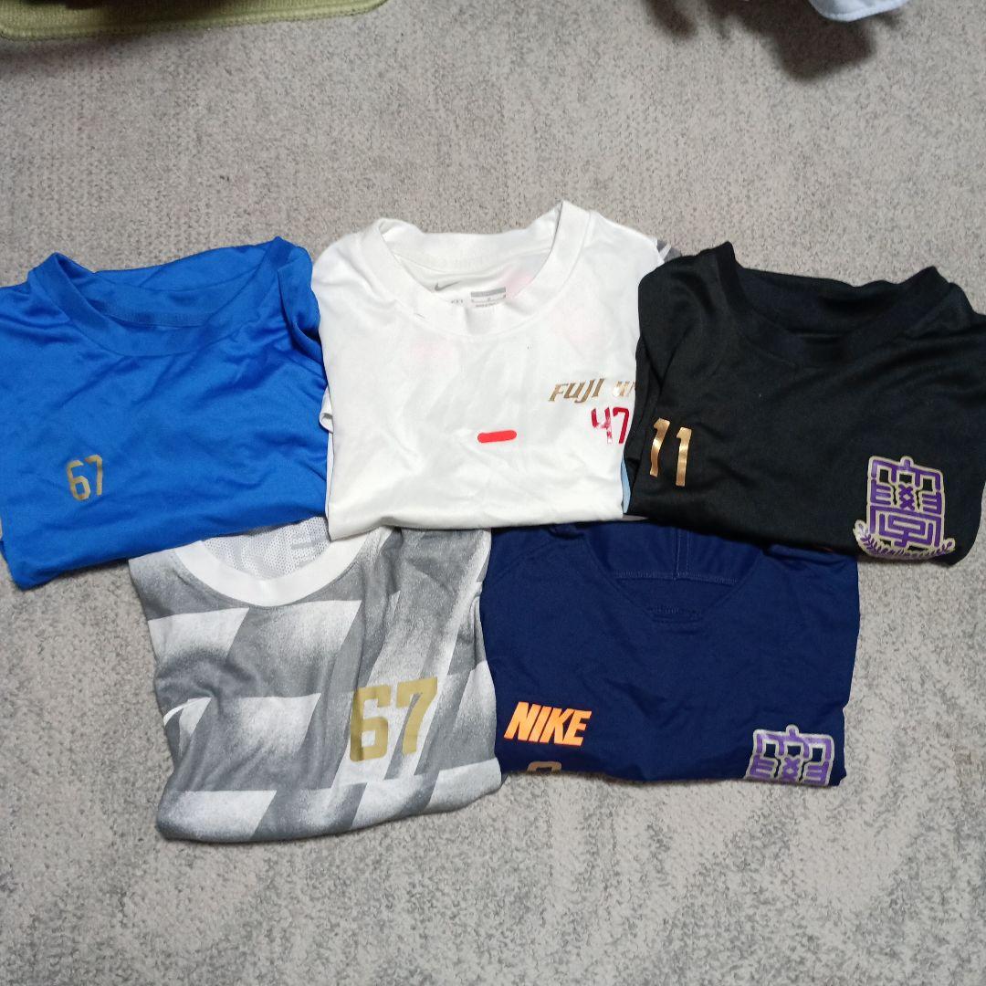 富士大学サッカー部　Nike サッカーTシャツパンツ