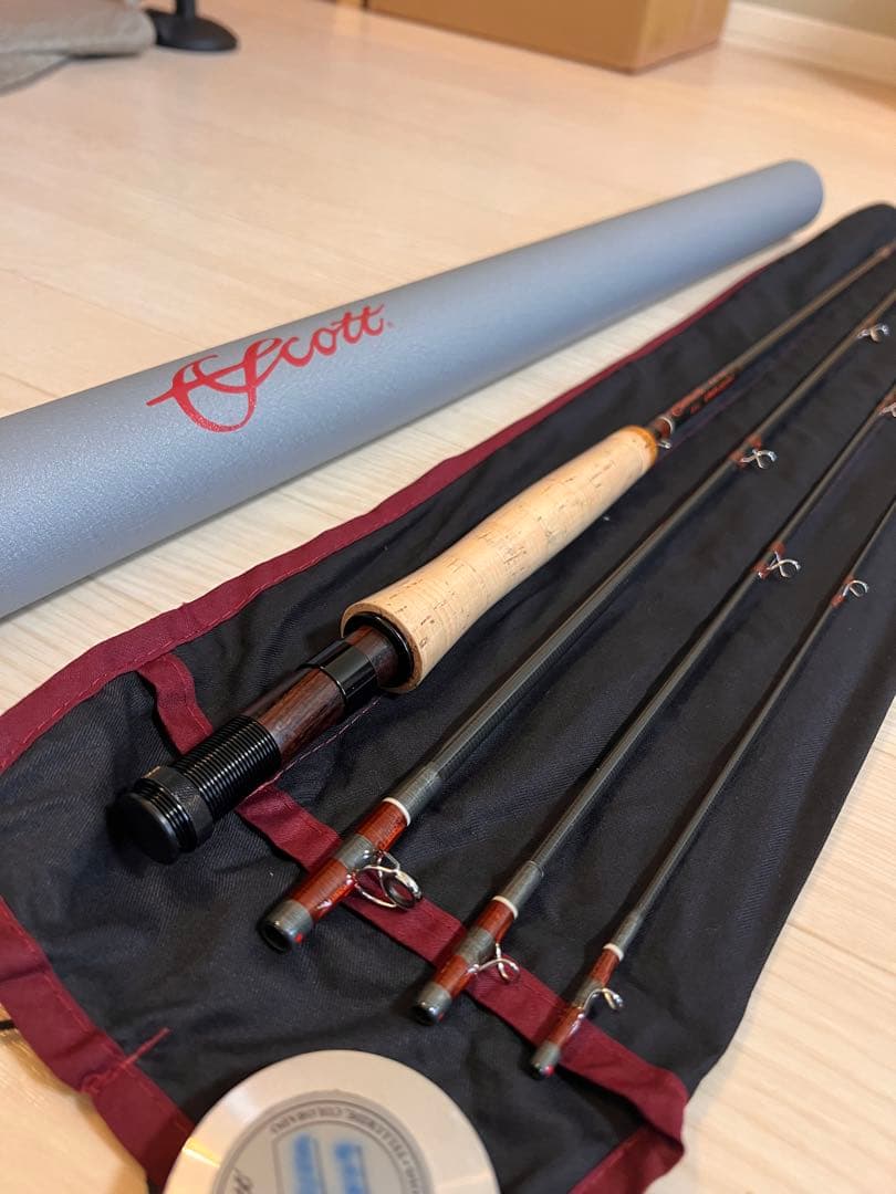 〈新品〉Scott 9' 4wt フライロッド（G904/4）