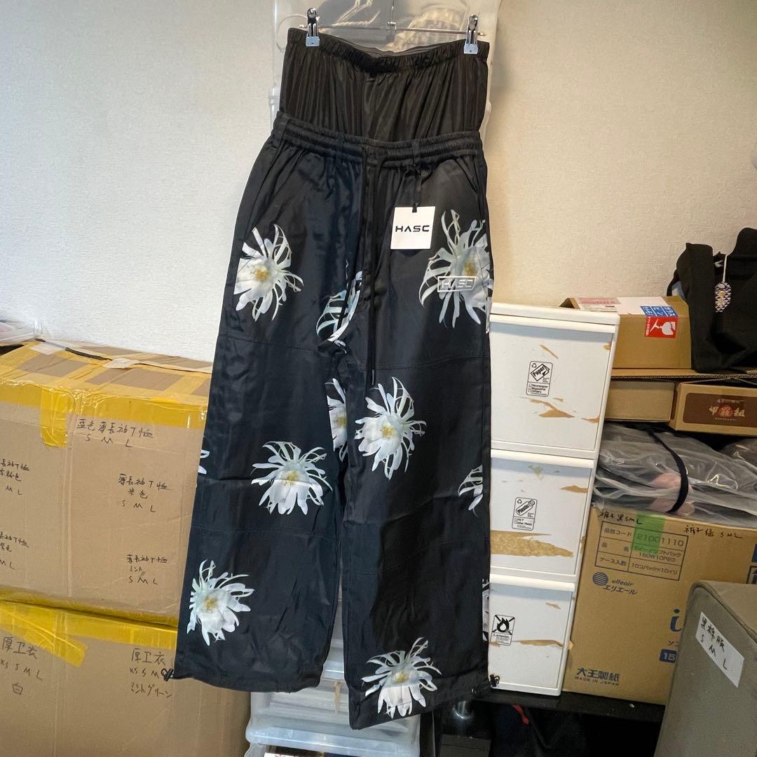 新品印花スキーパンツ L 男女兼用 花柄
